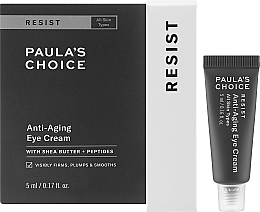 Przeciwstarzeniowy krem ​​pod oczy - Paula's Choice Resist Anti-Aging Eye Cream Travel Size — Zdjęcie N2