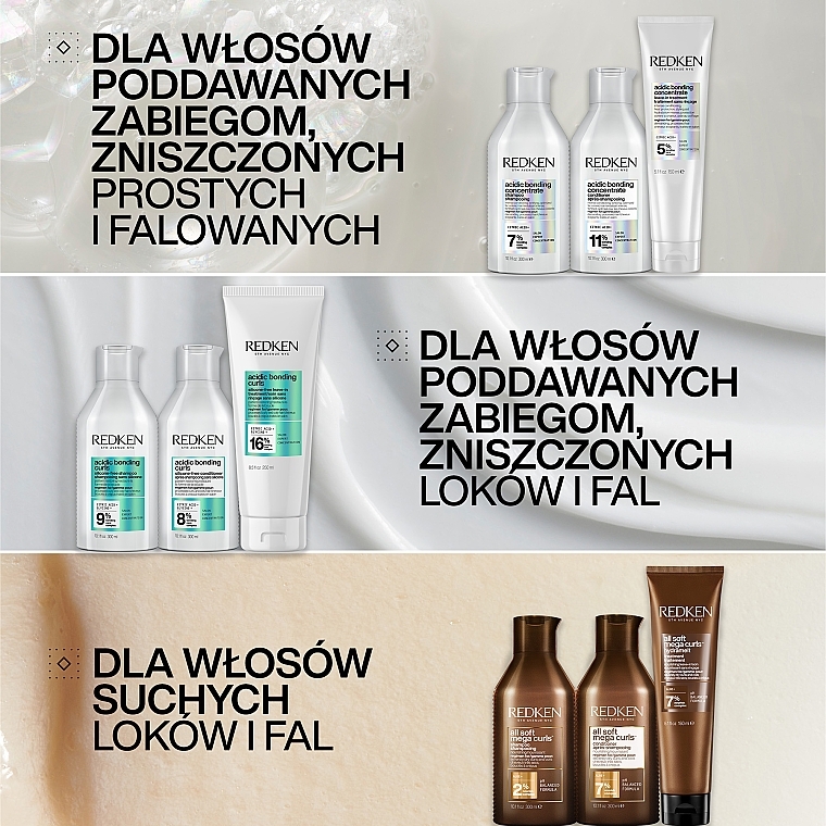 Odżywka bez silikonów do włosów kręconych - Redken Acidic Bonding Curls Silicone-Free Conditioner — Zdjęcie N8