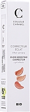 Rozświetlający korektor w płynie do twarzy - Couleur Caramel Glow Boosting Corrector — Zdjęcie N2