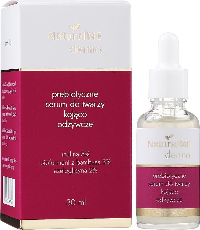 Kojąco-odżywcze prebiotyczne serum do twarzy - NaturalME Dermo Probio Serum — Zdjęcie N1