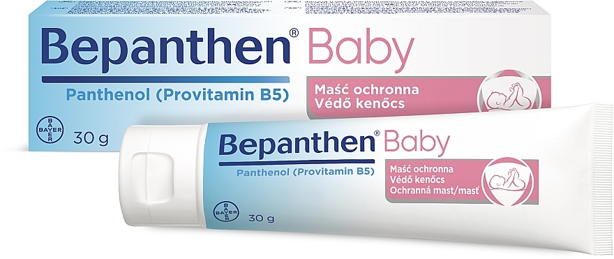 PRZECENA! Maść dla niemowląt chroniąca przed odparzeniami pieluszkowymi - Bepanthen Baby Protective Salve * — Zdjęcie N2