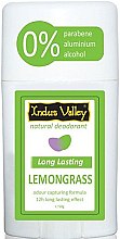 Kup Dezodorant w sztyfcie Trawa cytrynowa - Indus Valley Lemongrass Deodorant Stick