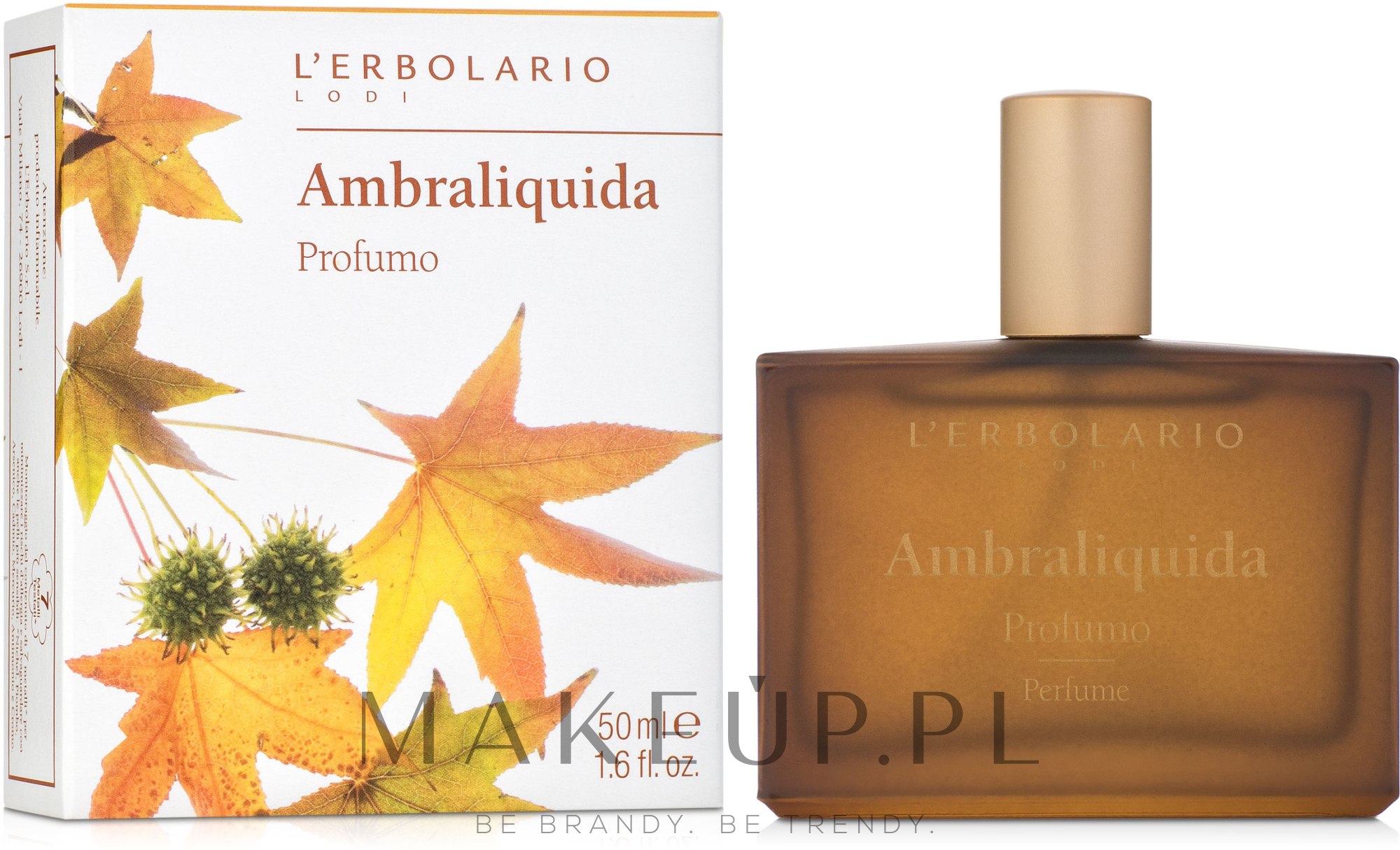 L'Erbolario Acqua Di Profumo Ambraliquida - Perfumy — Zdjęcie 50 ml
