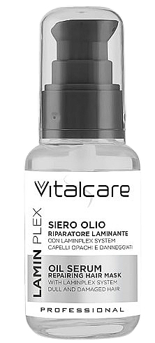 Rewitalizujące serum do włosów - Vitalcare Professional Lamin Plex Hair Oil Serum — Zdjęcie N1