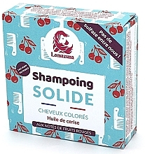 Kup Szampon w kostce do włosów farbowanych Olej wiśniowy - Lamazuna Solid Shampoo
