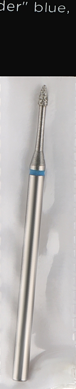 Frez diamentowy, kropla, 1,4 mm, niebieski - Head The Beauty Tools — Zdjęcie N1