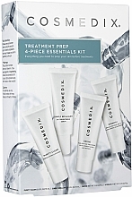 Kup Zestaw - Cosmedix Treatment Prep 4-Piece Essential Kit (f/cr 15 ml + f/ser 15 ml + f/ser 15 ml + f/cleanser 15 ml)