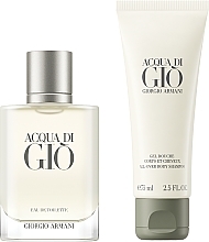 Giorgio Armani Acqua di Gio Pour Homme - Zestaw (edt/50ml + sh/gel/75ml) — Zdjęcie N3