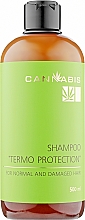 Kup Bezsiarczanowy szampon do włosów Termoochrona - Cannabis Shampoo "Termo Protection" For Normal And Damaged Hair