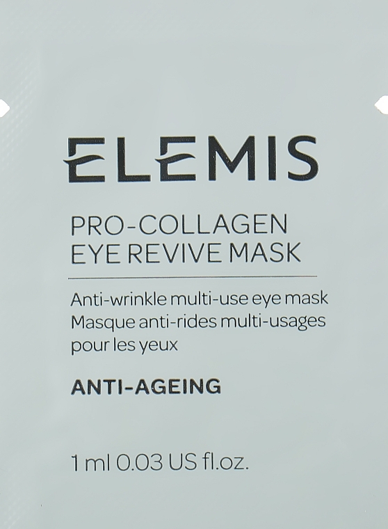 Przeciwzmarszczkowy krem-maska pod oczy - Elemis Pro-Collagen Eye Revive Mask (próbka) — Zdjęcie N1