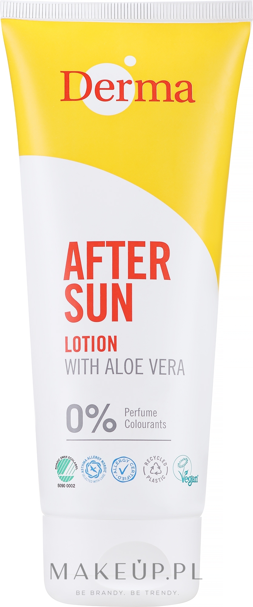 Balsam po opalaniu z wyciągiem z aloesu - Derma After Sun Lotion Med Aloe Vera — Zdjęcie 200 ml