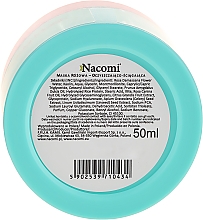 Oczyszczająca maseczka z glinką różową zwężająca pory - Nacomi Vegan — Zdjęcie N2