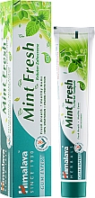 Wegetariańska ziołowa pasta do zębów - Himalaya Herbals Mint Fresh Herbal Toothpaste — Zdjęcie N3