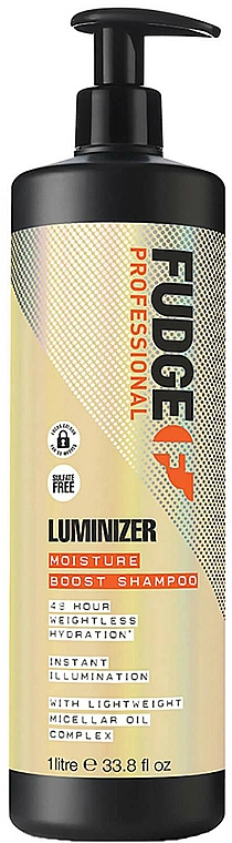 Szampon nawilżający do ochrony koloru włosów farbowanych i zniszczonych - Fudge Luminizer Moisture Boost Shampoo — Zdjęcie N2