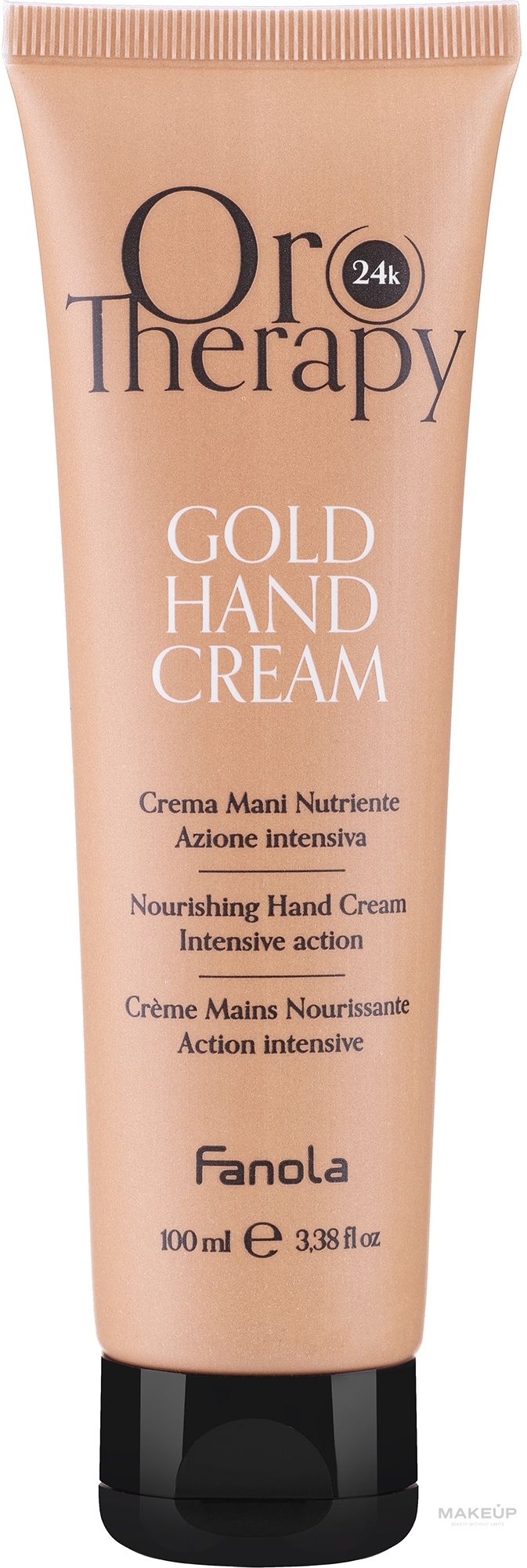 Krem do rąk - Fanola Oro Therapy Hand Cream Oro Puro — Zdjęcie 100 ml