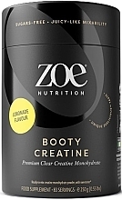 Suplement diety Monohydrat kreatyny o smaku lemoniady - Zoe Nutrition Booty Creatine Lemonade Flavor — Zdjęcie N1