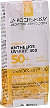 PRZECENA! Lekki bezzapachowy fluid przeciwsłoneczny, wysoki poziom ochrony przed UVB i bardzo długimi promieniami UVA SPF 50+ - La Roche-Posay Anthelios UVmune 400 Invisible Fluid SPF50+ Fragrance Free * — Zdjęcie N2