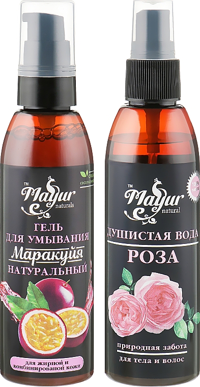 Zestaw do twarzy - Mayur (f/gel/100ml + water/100ml) — Zdjęcie N1