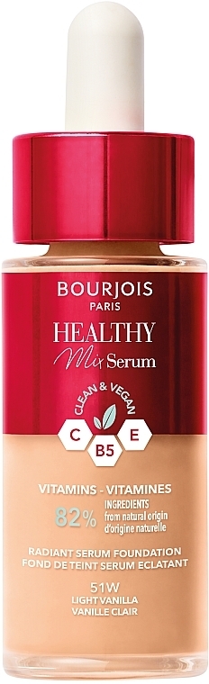Podkład do twarzy - Bourjois Healthy Mix Serum Foundation — Zdjęcie N1