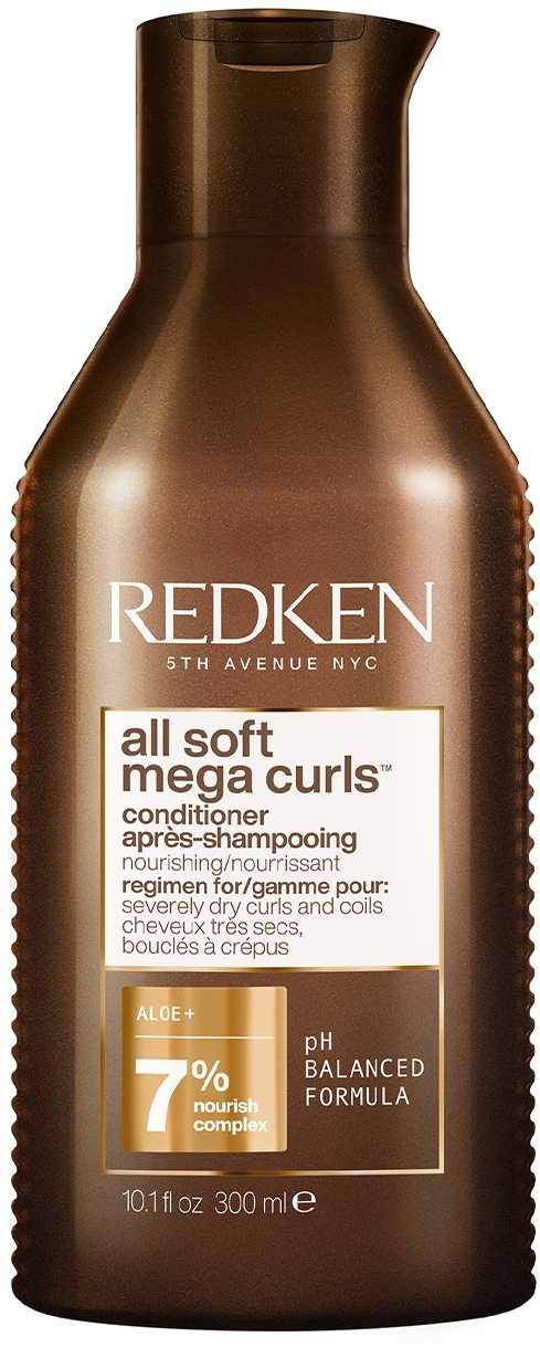 Odżywka do bardzo suchych i kręconych włosów - Redken All Soft Mega Curls Conditioner — Zdjęcie 300 ml