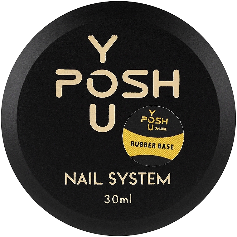 Gumowa baza pod lakier hybrydowy - YouPOSH Rubber Base — Zdjęcie N1