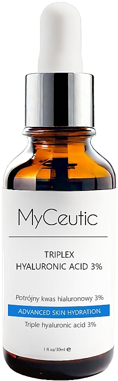 Potrójny kwas hialuronowy 3% - MyCeutic TRIPLEX Hyaluronic Acid 3% — Zdjęcie N1