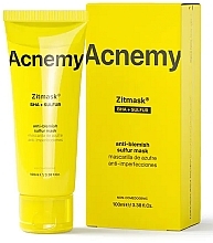 Siarkowa maseczka do twarzy - Zitmask Anti-Blemish Sulfur Mask — Zdjęcie N1