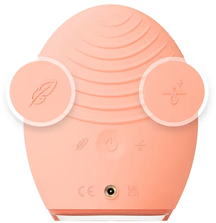 Szczoteczka do czyszczenia dla zrównoważonej skóry twarzy - Foreo Luna 4 Balanced Skin Peach — Zdjęcie N4