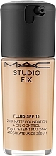Kup Matujący podkład do twarzy - MAC Studio Fix Fluid SPF15 24HR Matte Foundation
