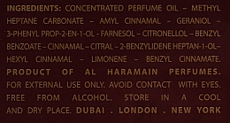 Al Haramain Matar Al Hub - Perfumy olejne — Zdjęcie N4