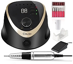 Frez do manicure i pedicure - Clavier FX 820 65W Black — Zdjęcie N3