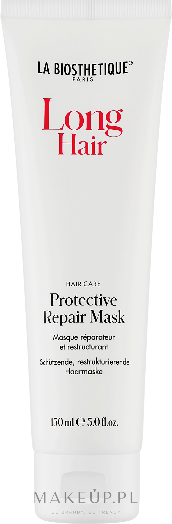 Ochronna maska odbudowująca do włosów - La Biosthetique Long Hair Protective Repair Mask  — Zdjęcie 150 ml