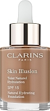 PRZECENA! Naturalny podkład nawilżający - Clarins Skin Illusion Foundation SPF 15 * — Zdjęcie N1