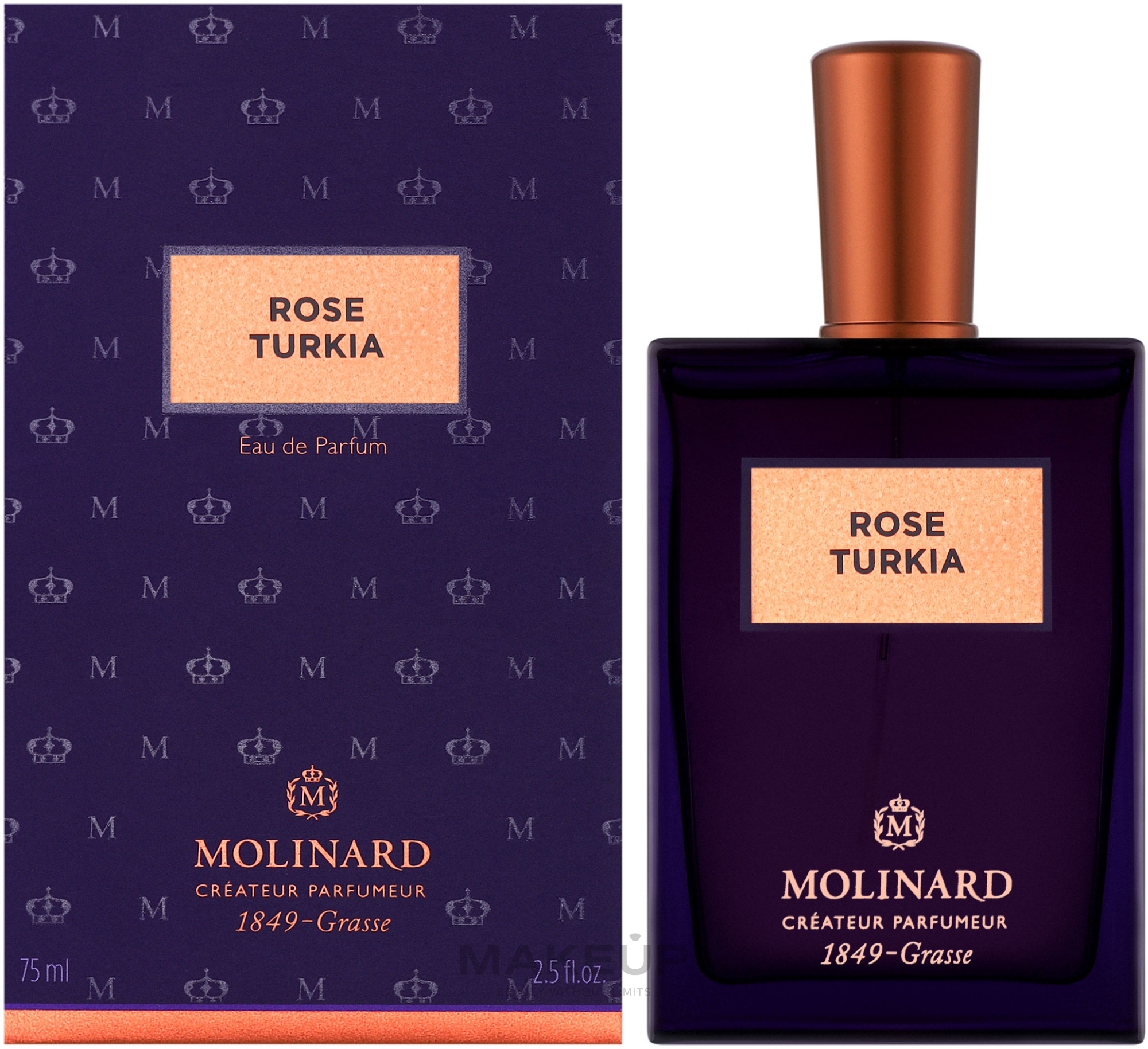 Molinard Rose Turkia - Woda perfumowana — Zdjęcie 75 ml