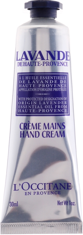 Krem do rąk Lawenda - L'Occitane Lavande Hand Cream (miniprodukt) — Zdjęcie N1