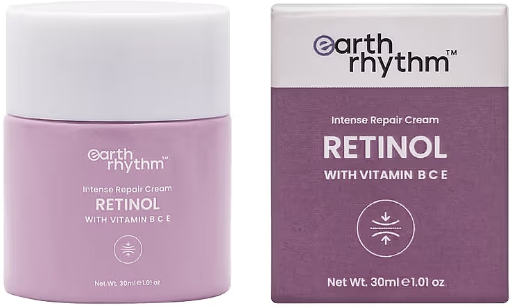 Intensywnie regenerujący krem na noc z retinolem - Earth Rhythm Retinol Intense Repair Night Cream  — Zdjęcie N1
