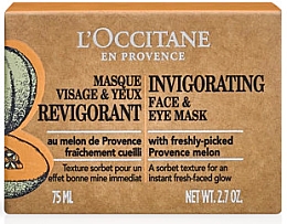 Odżywcza maska do twarzy i oczu - L'Occitane Invigorating Face & Eye Mask — Zdjęcie N4