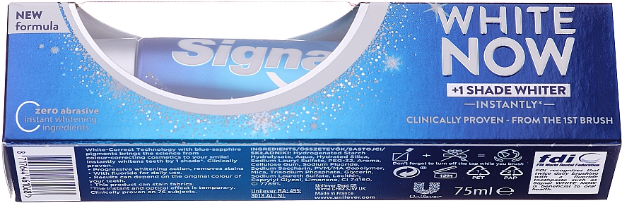 Wybielająca pasta do zębów - Signal White Now Toothpaste 