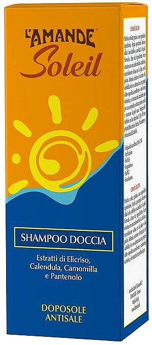 Żel-szampon pod prysznic po opalaniu - L'Amande Soleil After Sun Shower Shampoo — Zdjęcie N2