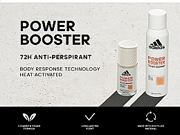 Antyperspirant w sprayu - Adidas Power Booster Women 72H Anti-Perspirant — Zdjęcie N3