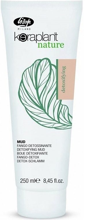 Maska do włosów z zieloną glinką - Lisap Milano Keraplant Nature Detoxifying — Zdjęcie N1