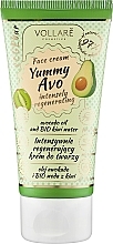 Kup Intensywnie regenerujący krem do twarzy z olejem awokado i bio wodą z kiwi - Vollare Cosmetics VegeBar Yummy Avo Regenerating Cream