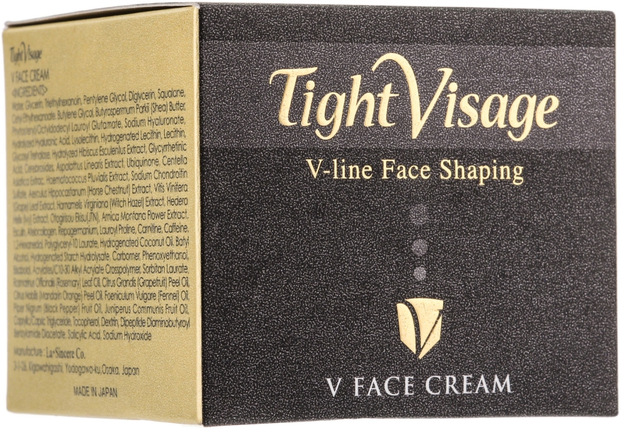 Liftingujący krem do odzyskiwania V-konturu twarzy i sprężystości szyi - La Sincere Tight Visage V Face Cream — Zdjęcie N1