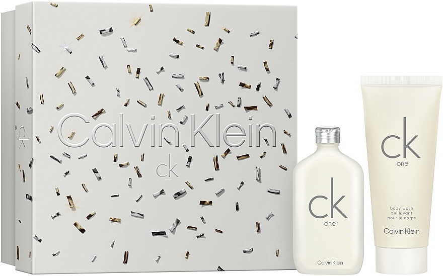 Calvin Klein CK One - Zestaw (edt 50 ml + sh/g 100 ml) — Zdjęcie N1