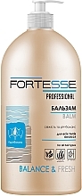 Balsam balansujący pH włosów (z pompką) - Fortesse Professional Balance & Fresh Balm — Zdjęcie N2