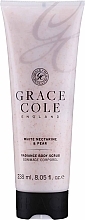 Rozświetlający scrub do ciała Biała nektarynka i gruszka - Grace Cole Boutique White Nectarine & Pear Radiance Body Scrub — Zdjęcie N1