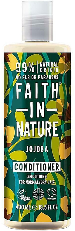 Odżywka do włosów normalnych i suchych z olejkiem jojoba - Faith in Nature Jojoba Conditioner — Zdjęcie N1
