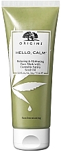 Kup Ultranawilżająca maseczka relaksująca do twarzy - Origins Hello,Calm Relaxing & Hydrating Face Mask with Cannabis Sativa Seed Oil