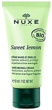 Kup Krem do rąk i paznokci - Nuxe Sweet Lemon Hand & Nail Cream