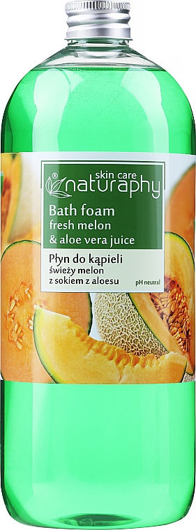 Płyn do kąpieli, Melon z aloesem - Naturaphy — Zdjęcie N3